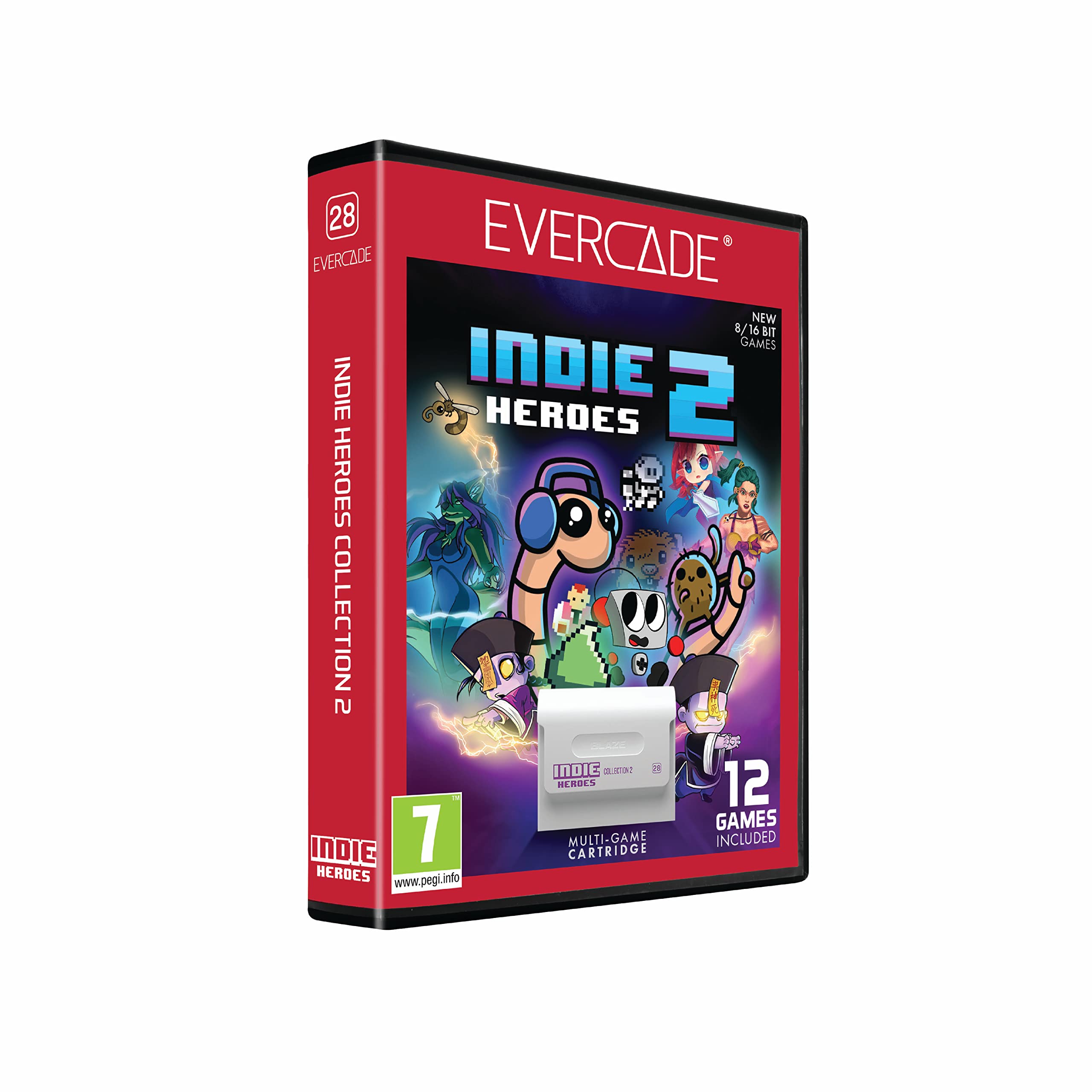 Cartucho Evercade Indie Heroes 2 (Retro) Cartucho Evercade Indie Heroes 2 (Retro)